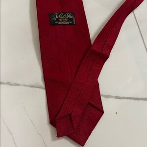 John Blair Red Men's Tie